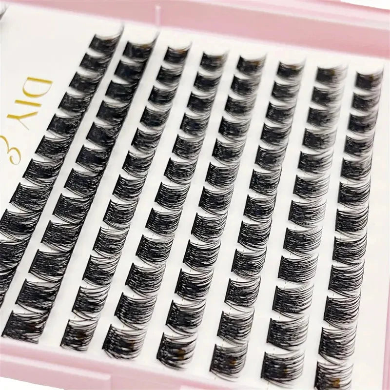 Eyelash Extension Kit 40D Curl Individual TESSA cluster Lashes